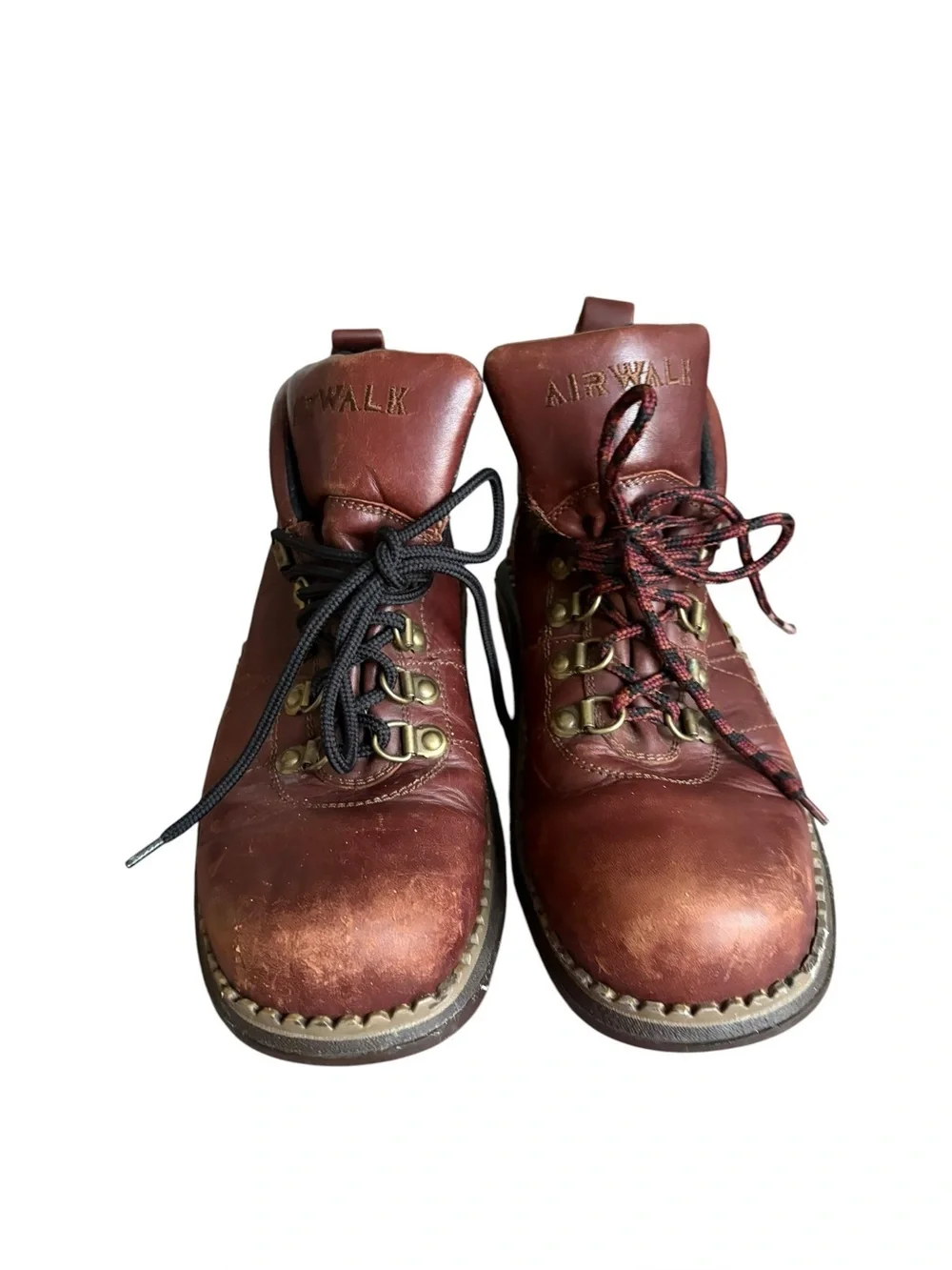 Airwalk men’s brown leather boots size 8.5